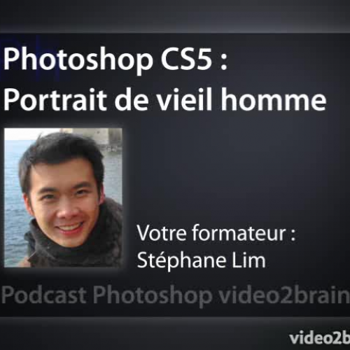 Adobe Photoshop CS5 : Portrait de vieil homme
