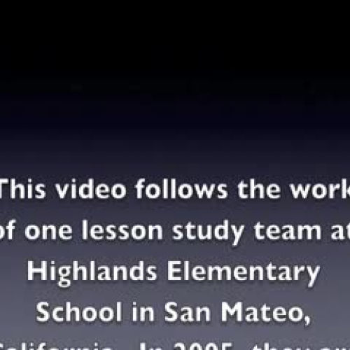 SMFC Highlands Lesson Study 1 of 4
