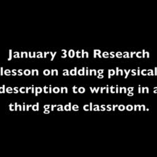 SMFC Highlands Lesson Study 3 of 4