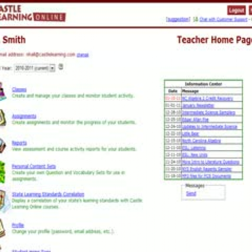 Retrieving Login Information