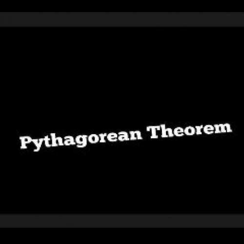 Pythagorean Theorem Intro