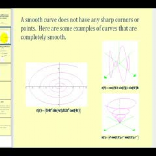 Determining Where a Space Curve is Smooth