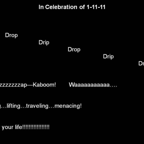 A Celebration of 1-11-11 (Group 1)