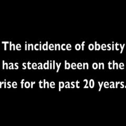 obesity epidemic
