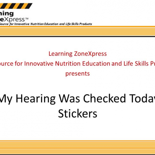 Hearing Stickers