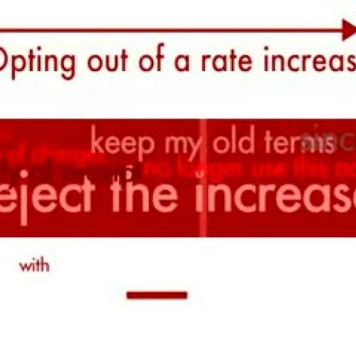 10 How to opt out of a credit card rate incre