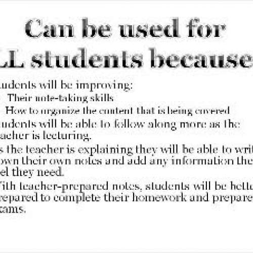 Strategy for ELL Students