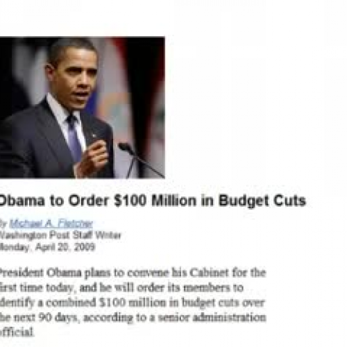 Obama Budget balancing