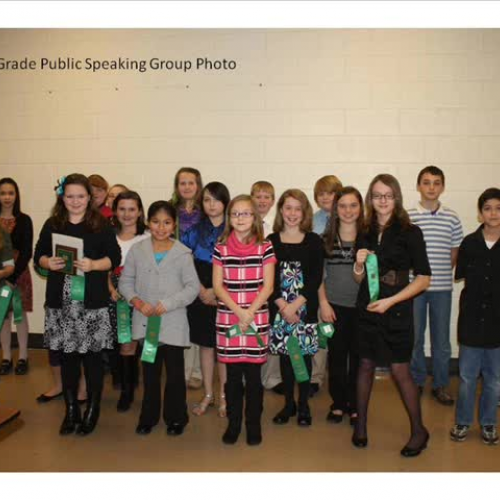 4-H County Public Speaking