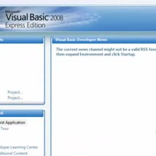 Getting Started with VB