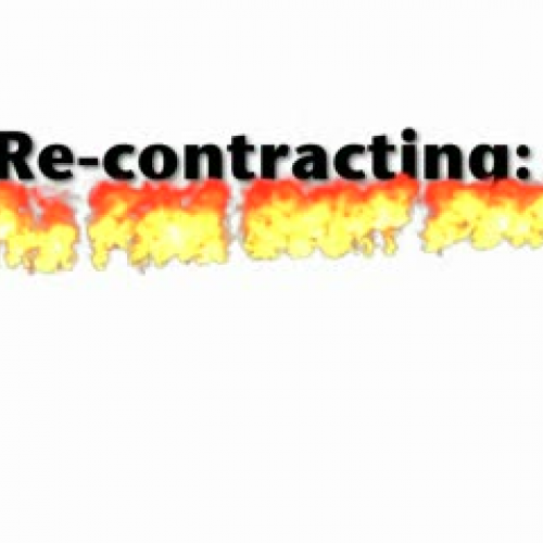 Re-contracting