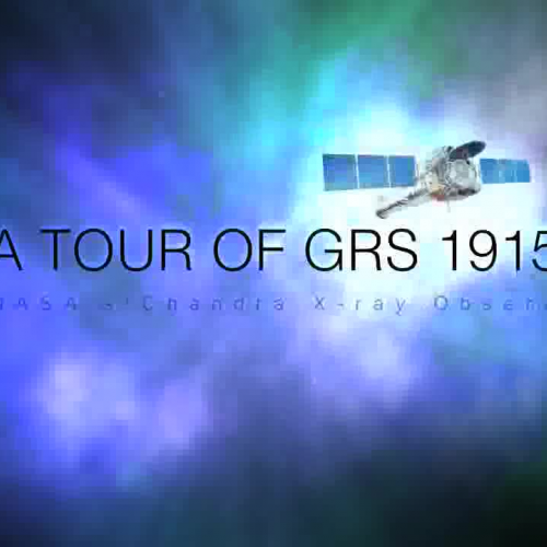 GRS 1915+105 in 60 Seconds(High Definition)