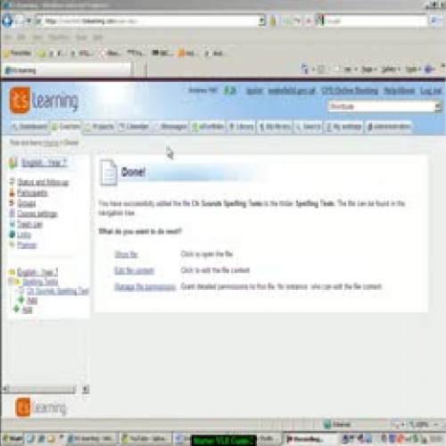 WCA - VLE Starter Guide - Part 2