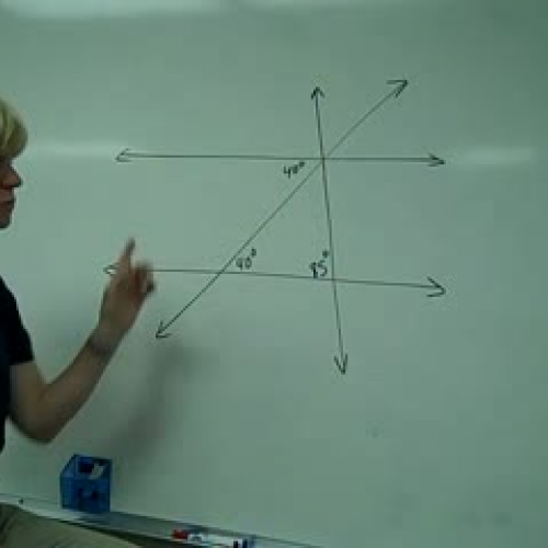 Angle Relationships Quiz Review