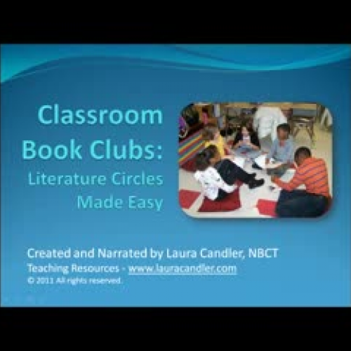Classroom Book Clubs: Literature Circles Made