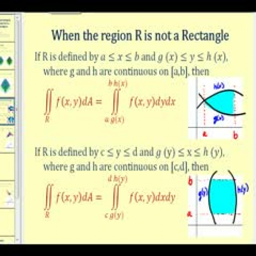 Double Integrals: Volume over a General Regio