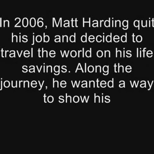 Cedar Ridge Matt Harding style