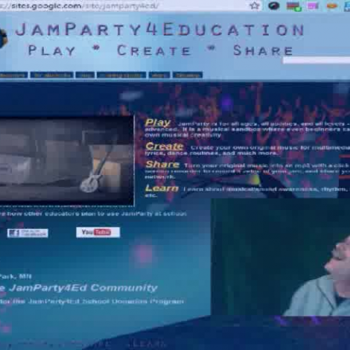 For Educators--Getting Started with JamParty4