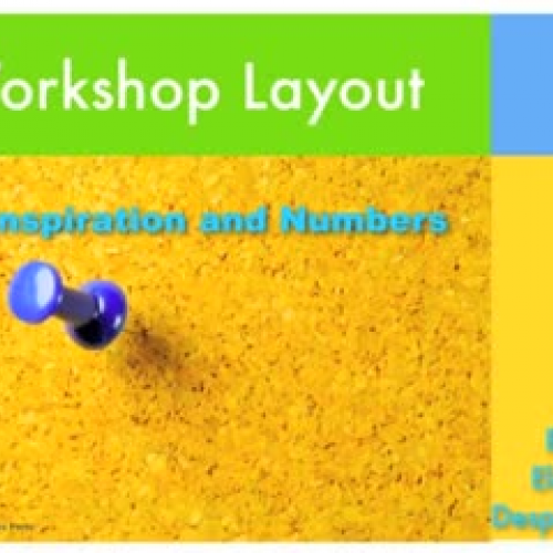 Professional Development Workshop Layout