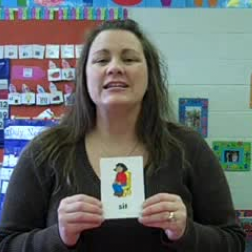 Words Beginning with the "S" Sound