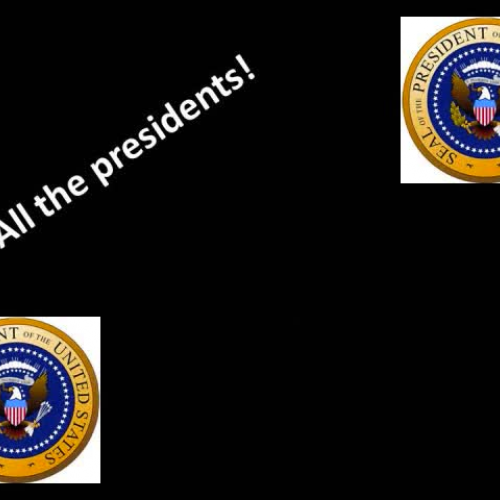 All the Presidents (You Could Run for It)