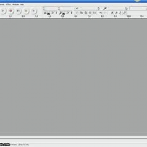 Using Audacity on Moodle