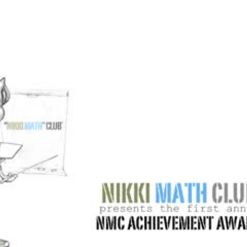Nikki Math Achievement Awards