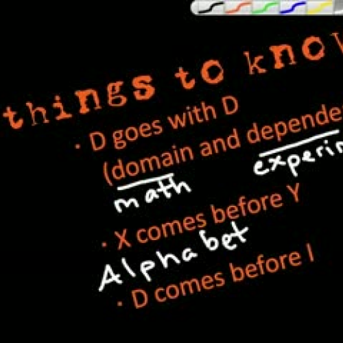 Dependent/Independent Variables - Part 2