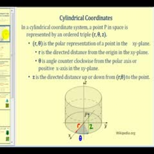 Triple Integrals Using Cylindrical Coordinate