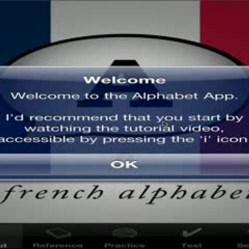 French Alphabet App Tutorial (iOS)