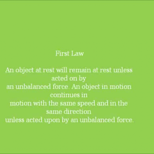 marlee walls- newtons laws