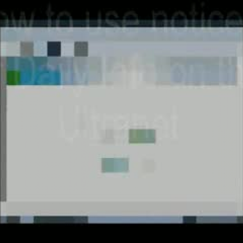 Notices on the ULtranet