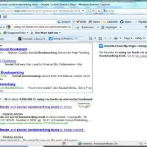 RSS and Social Bookmalrks