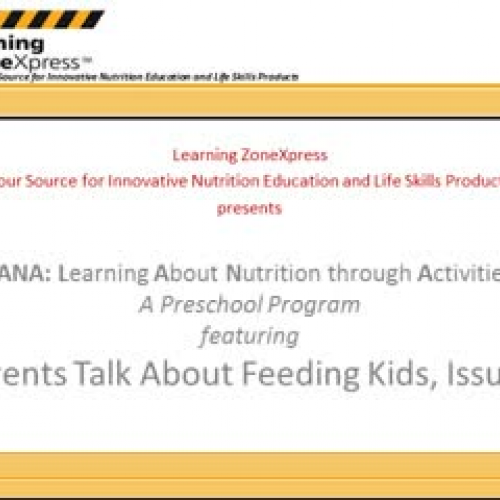 LANA: Parents Talk About Feeding Kids Issue 1