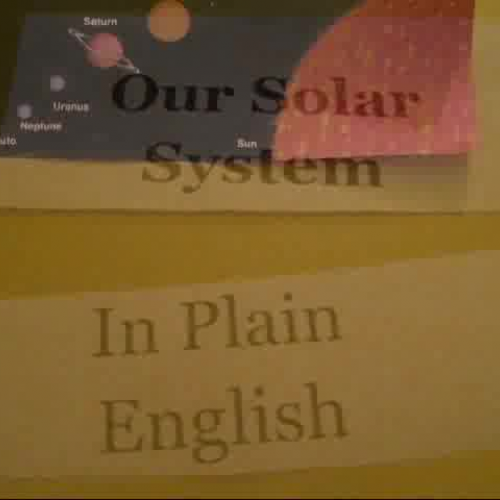 The Solar System in Plain English