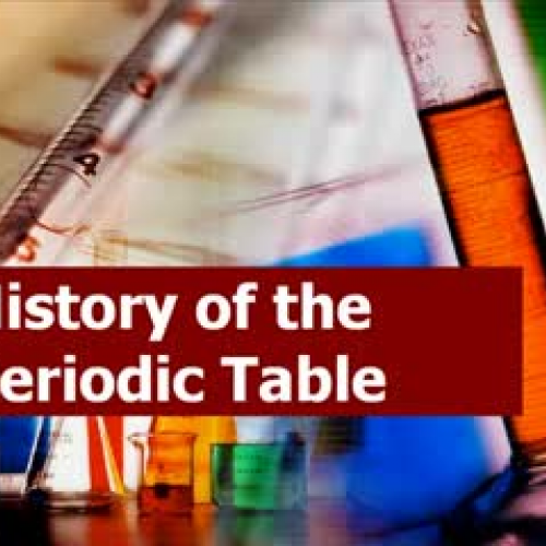Podcast 6.1 (History of the Periodic Table)
