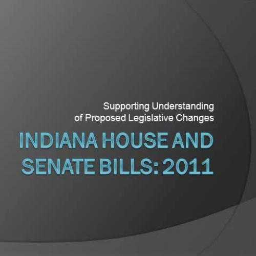 Indiana House-Senate Presentaion
