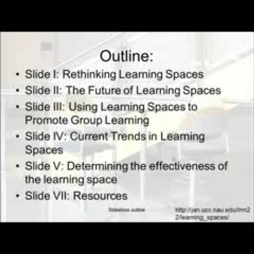 Learning spaces