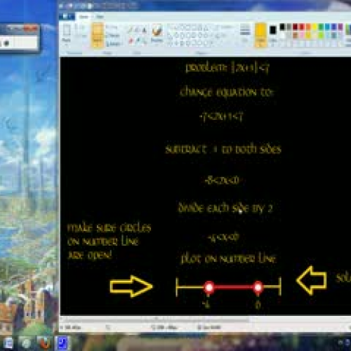 abs value inequality 2