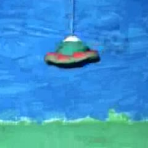 Clay Flying Object Claymation