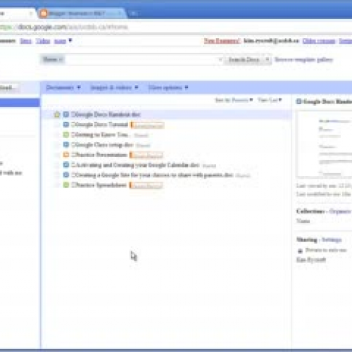 Embedding a Google Doc into a Blog