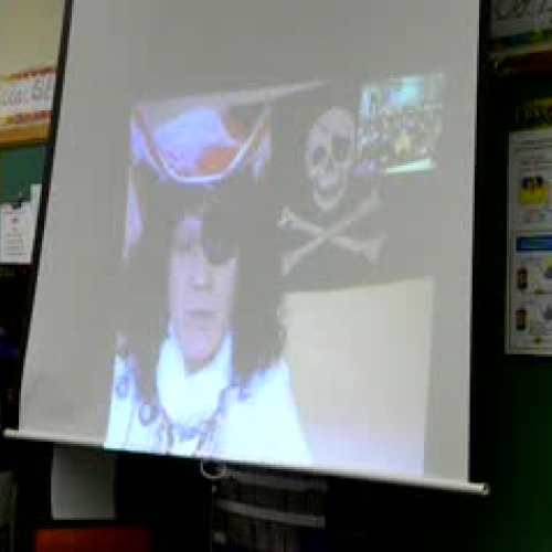 Discussing Pirates with Mr. Boyd