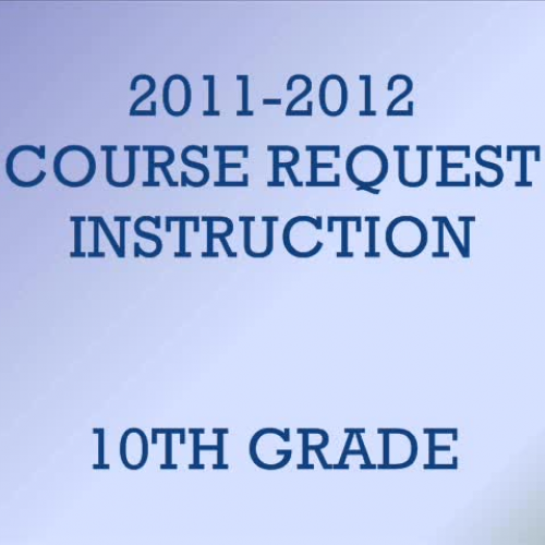 10th Grade Instruction