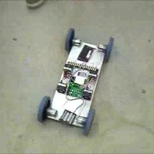 First Rover Prototype Turning Test