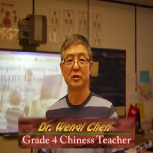 Teach Mandarin Using Smart Board