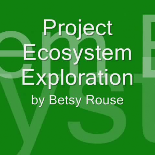 Project Ecosytem Exploration