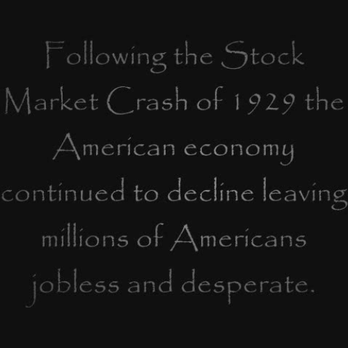 Images of the Great Depression