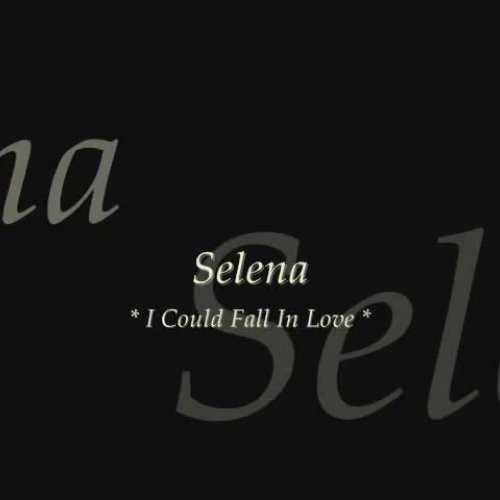 I could fall in love