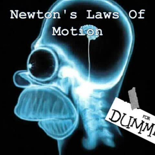 Newton's Laws of Motion for Dummiez