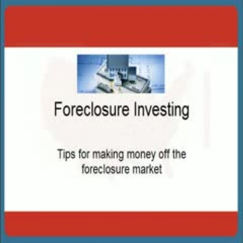 Foreclosure Investing Tips For Making Money